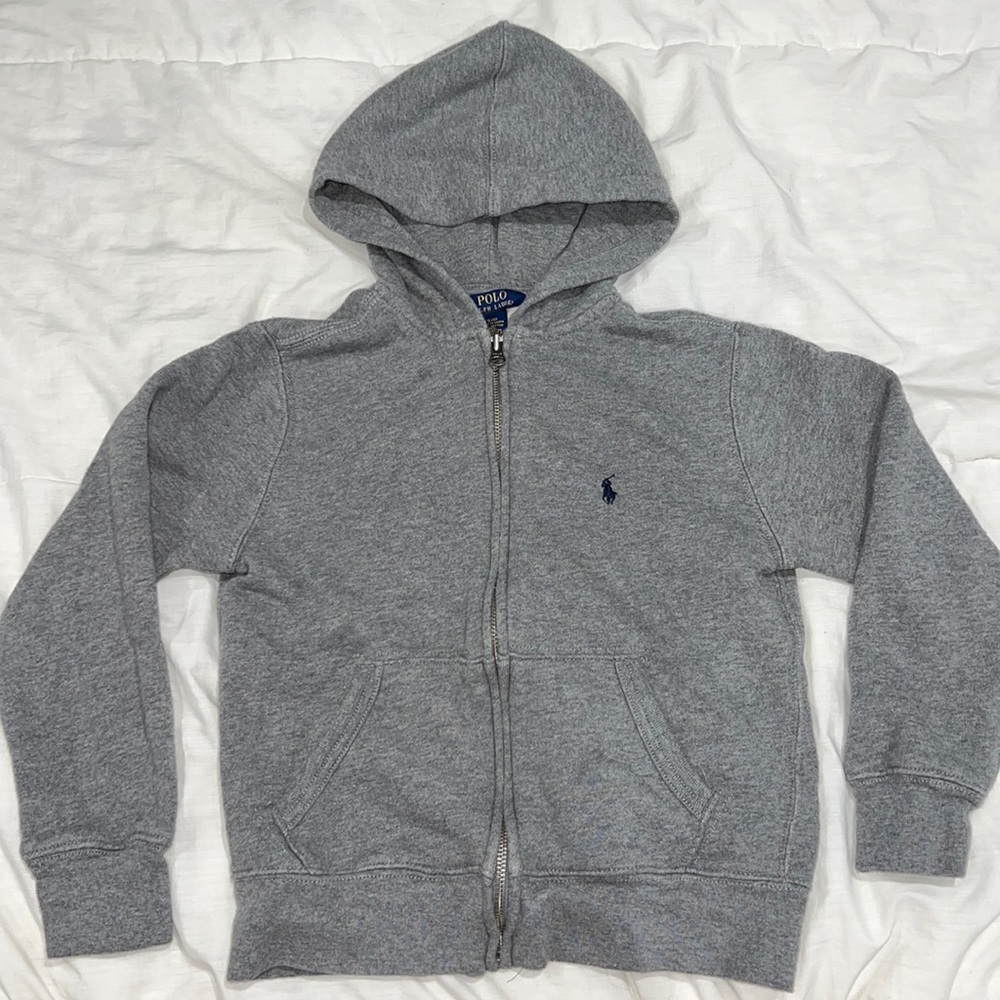 Polo Grey Hoodie